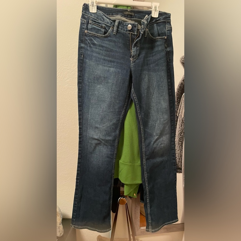 Silver Suki Slim Bootcut Jeans